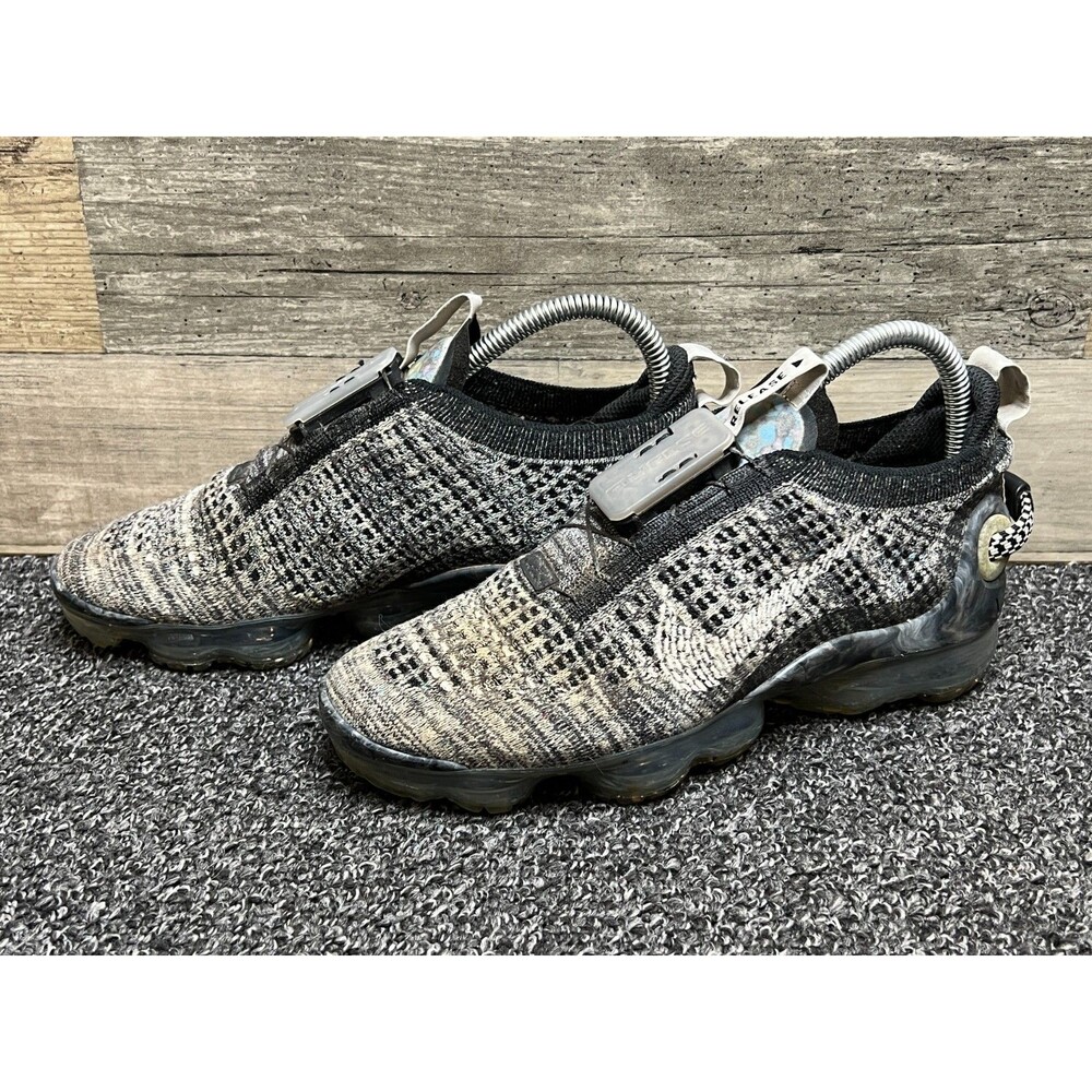 Nike Air VaporMax Flyknit Women’s 6.5 CT1933-002 Black Anthracite Running Shoes